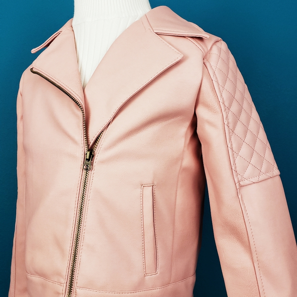 🆕️🎈😊 EPIC THREADS Girls Quilted Faux Leather Jacket // (CHILD) // (NWT)